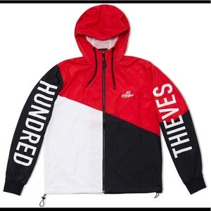 100 Thieves Tri Windbreaker Fall Collection Large
